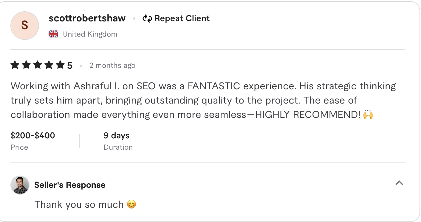 Fiverr review screenshot 03