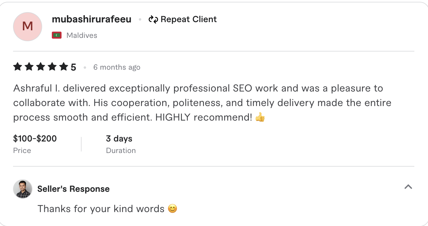 Fiverr review screenshot 06