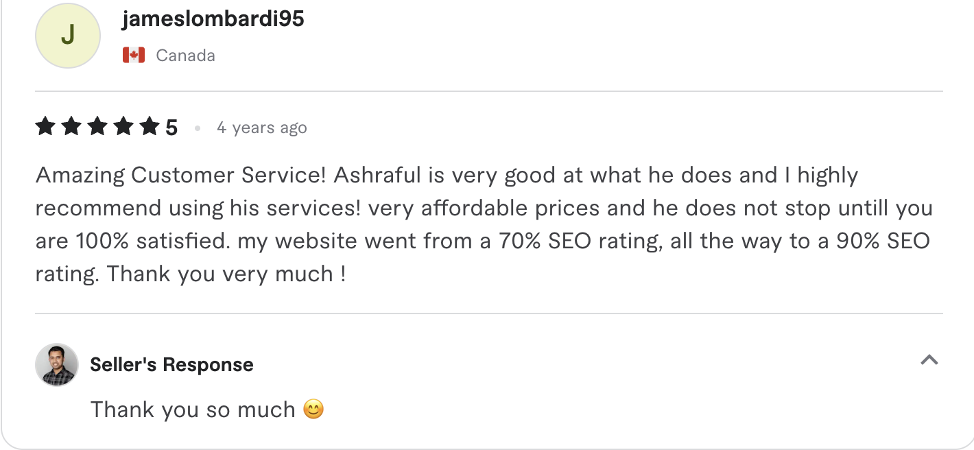 Fiverr review screenshot 36